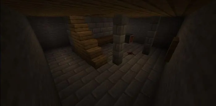 Лестница с колонами