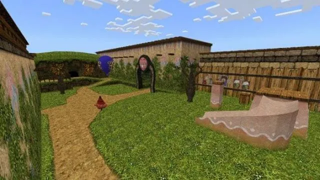 Твор с воротами