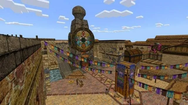 Статуя в городе