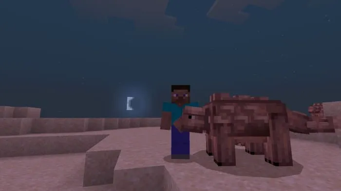 Анодонтозавр ночью