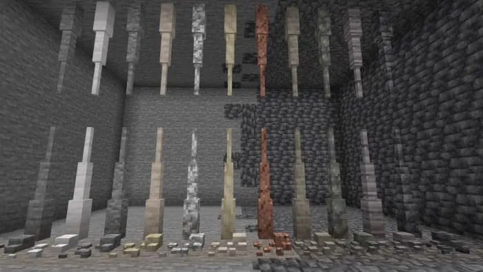 Сталактиты в пещерах