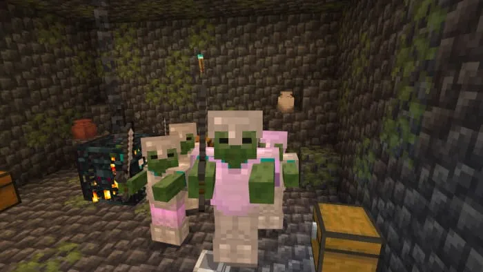 Вид внутри темницы