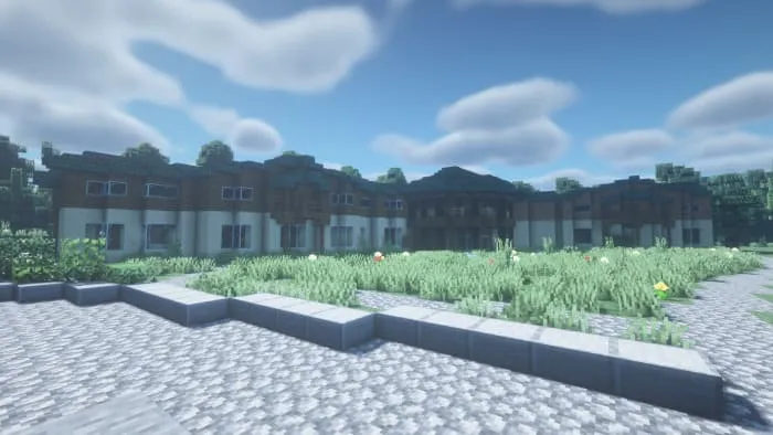 Дома в парке