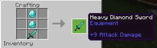 Крафт алмазного меча