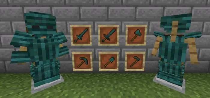 Снаряжение из искаженой древесины