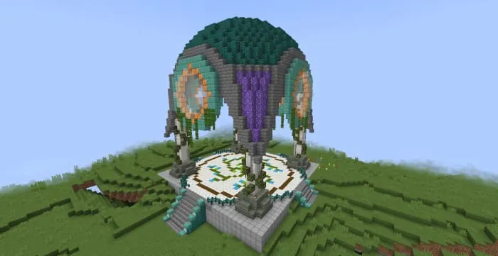 Вид фантостической структуры