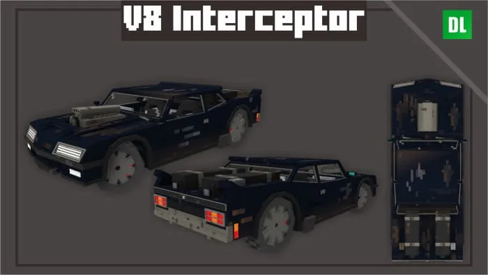 Вид серой машины