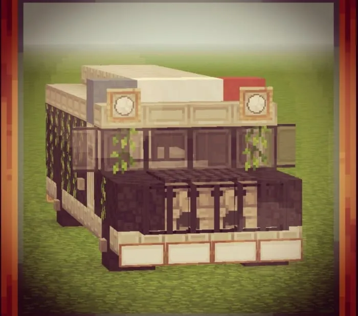 Структура полицейский грузовик