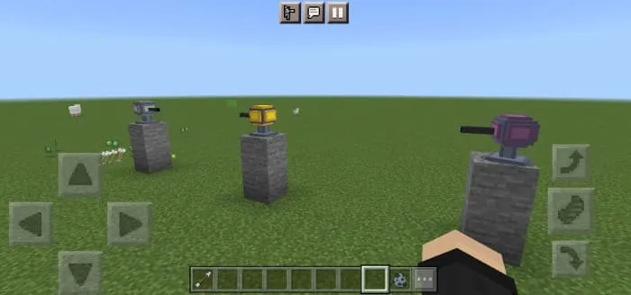 Турели на булыжниках