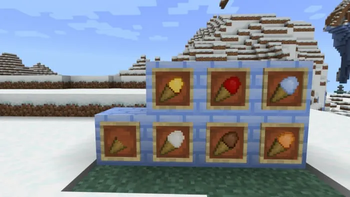 Виды мороженого