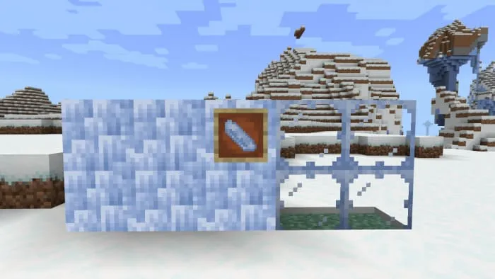 Блоки кристала