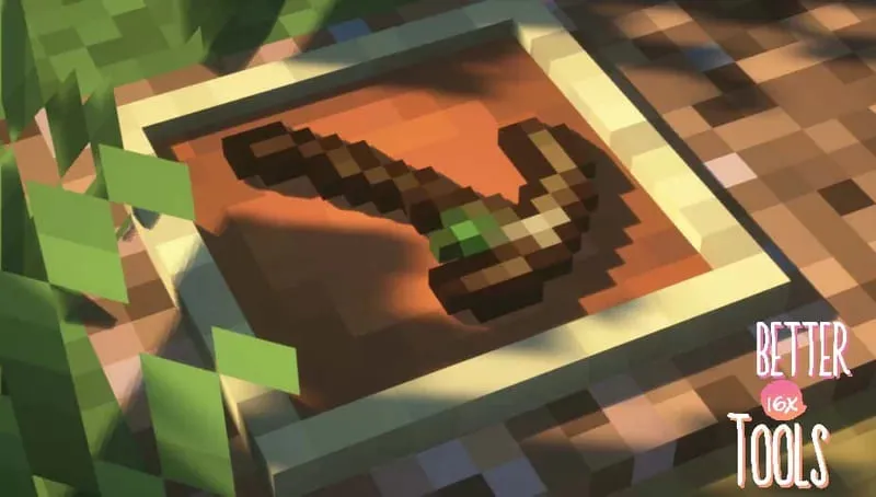 Деревянная кирка