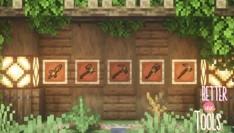 Текстуры деревянных инструментов