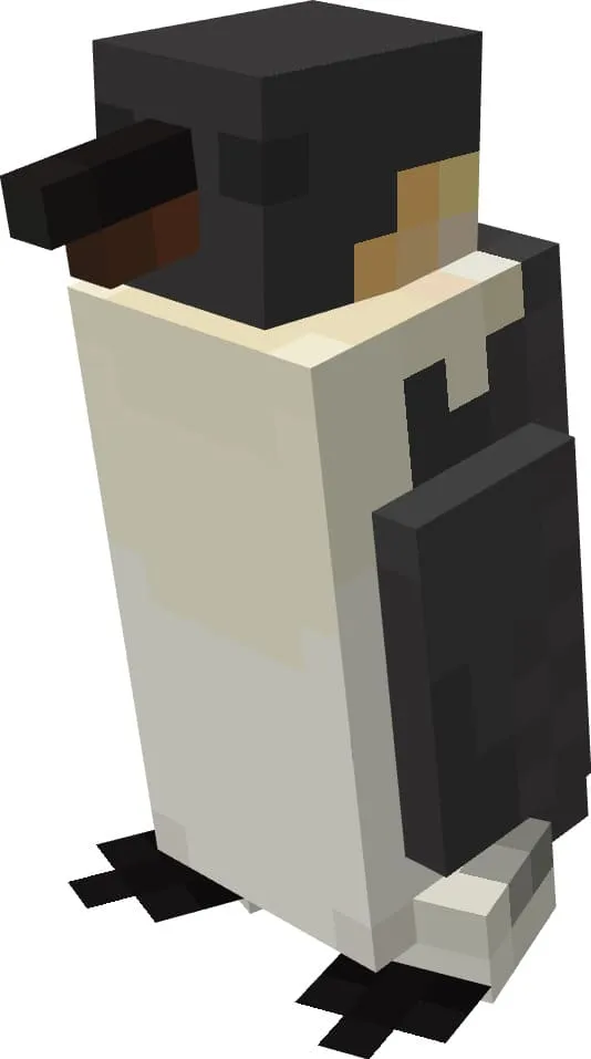 Вид императорского пингвина