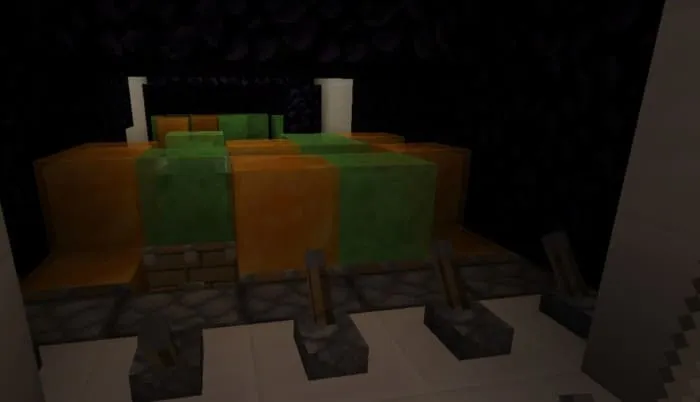 Комната с рычегами