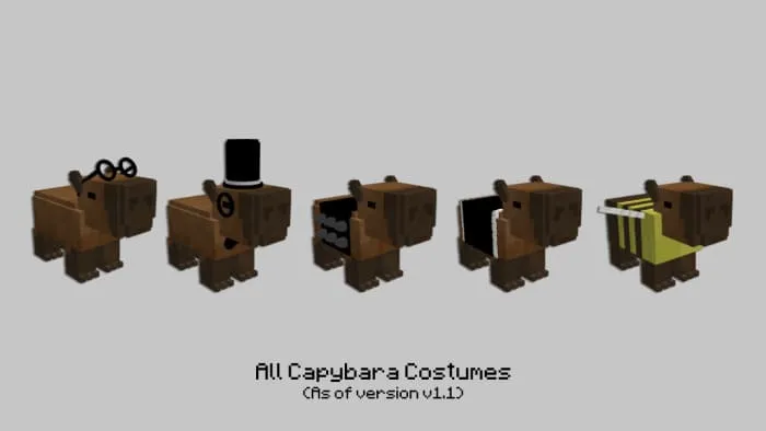 Доступные костюмы