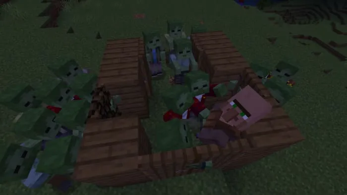 Зомби открывают двери