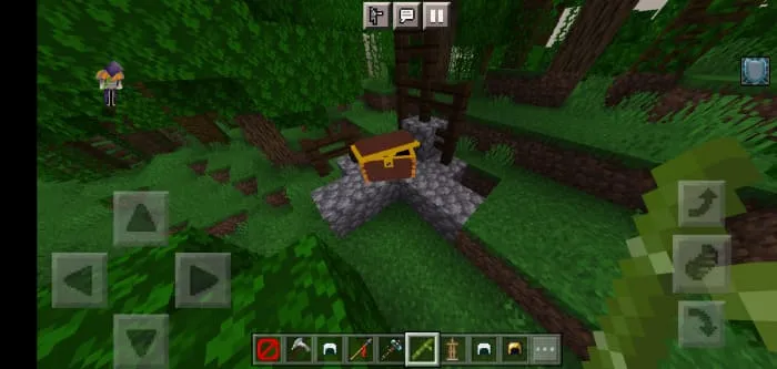 Сундук на камнях