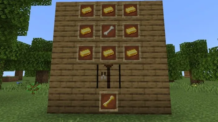 Крафт золотой кости