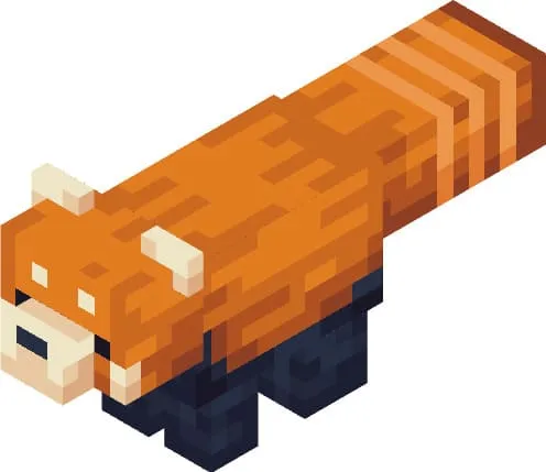 Модель красной панды