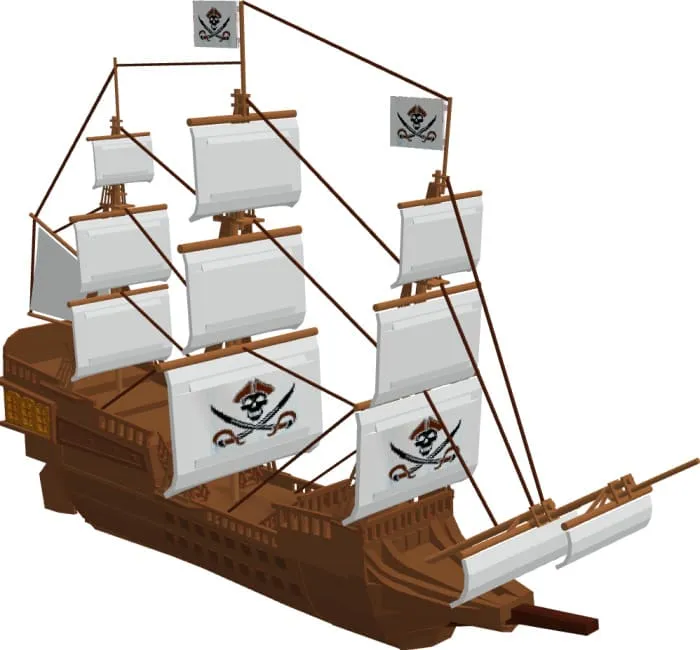 Корабль галеон