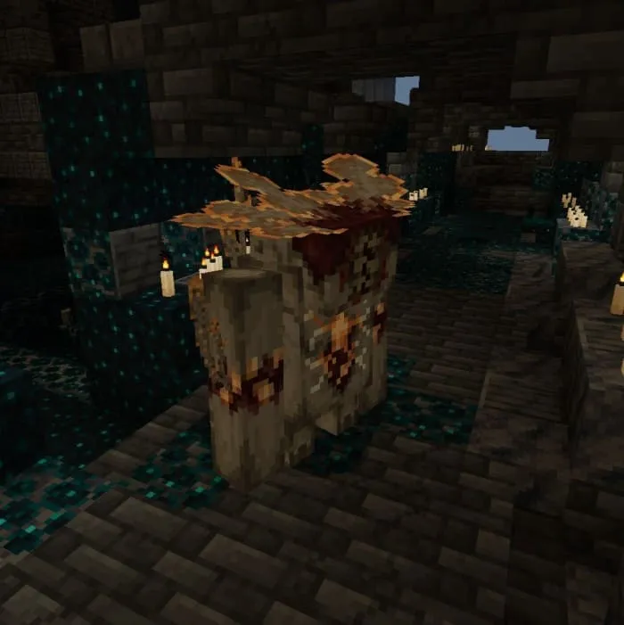 Грибной варден в пещере