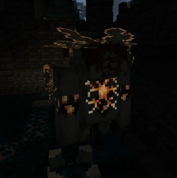 Грибной варден светится