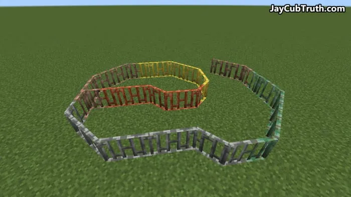 Диагональный забор