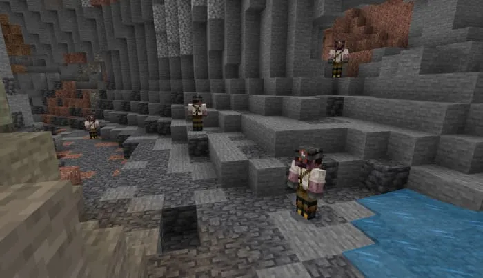 Зомби в шахте