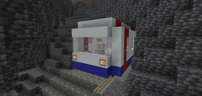 Структура с ракетницей