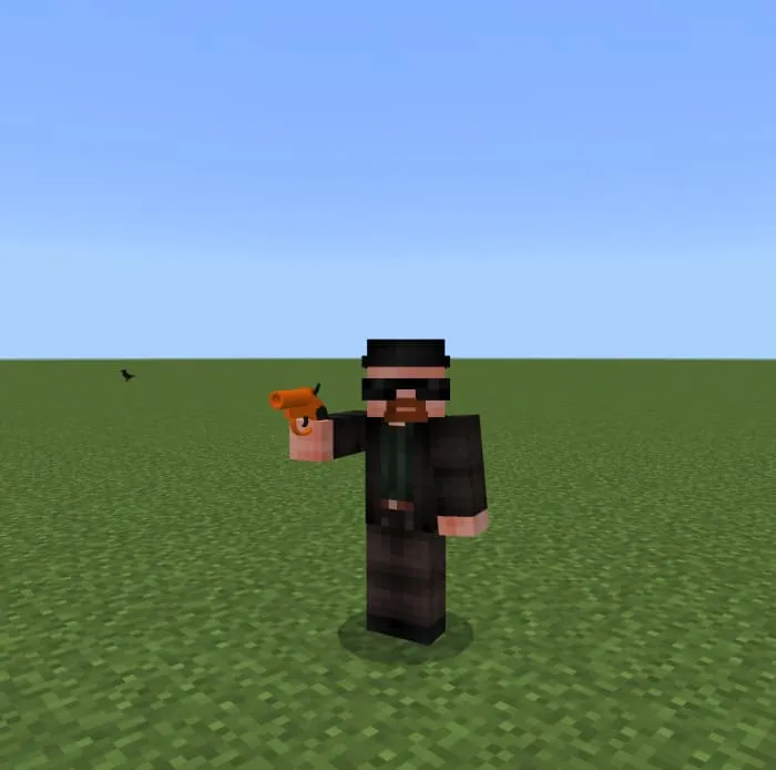 Игрок с ракетницей