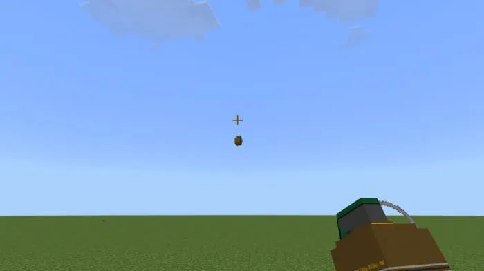 Игрок бросает гранату