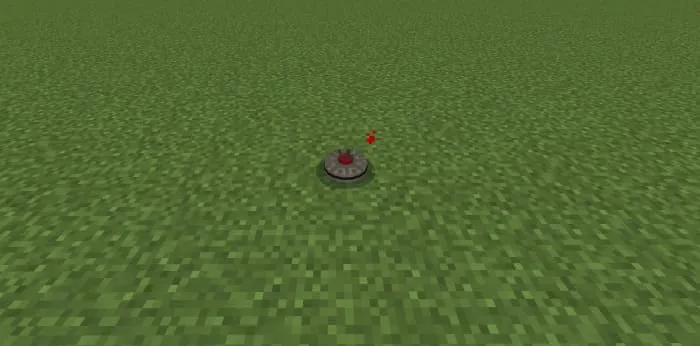 Мина на земле