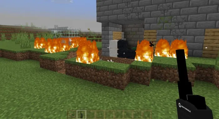 Игрок взрывает бомбу