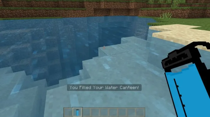 Фляжка с водой