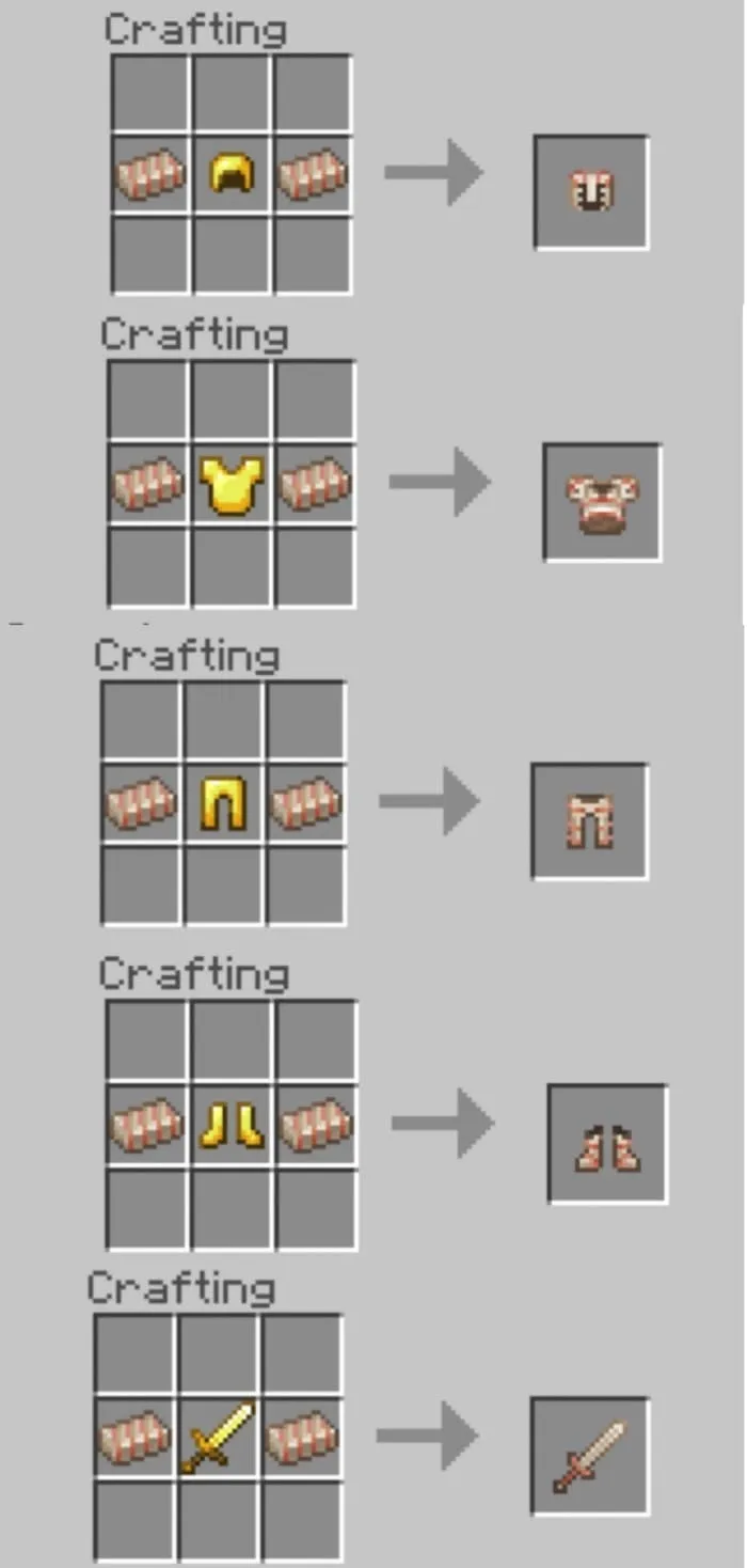 Крафт снаряжения