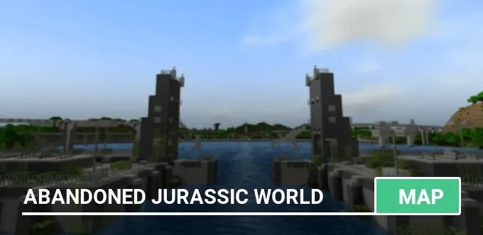 Map: Abandoned Jurassic World