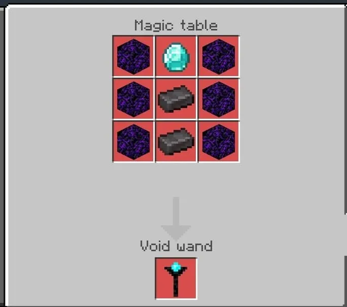 Крафт палочки пустоты