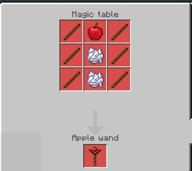 Крафт яблочной палочки