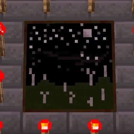 Картина ночь