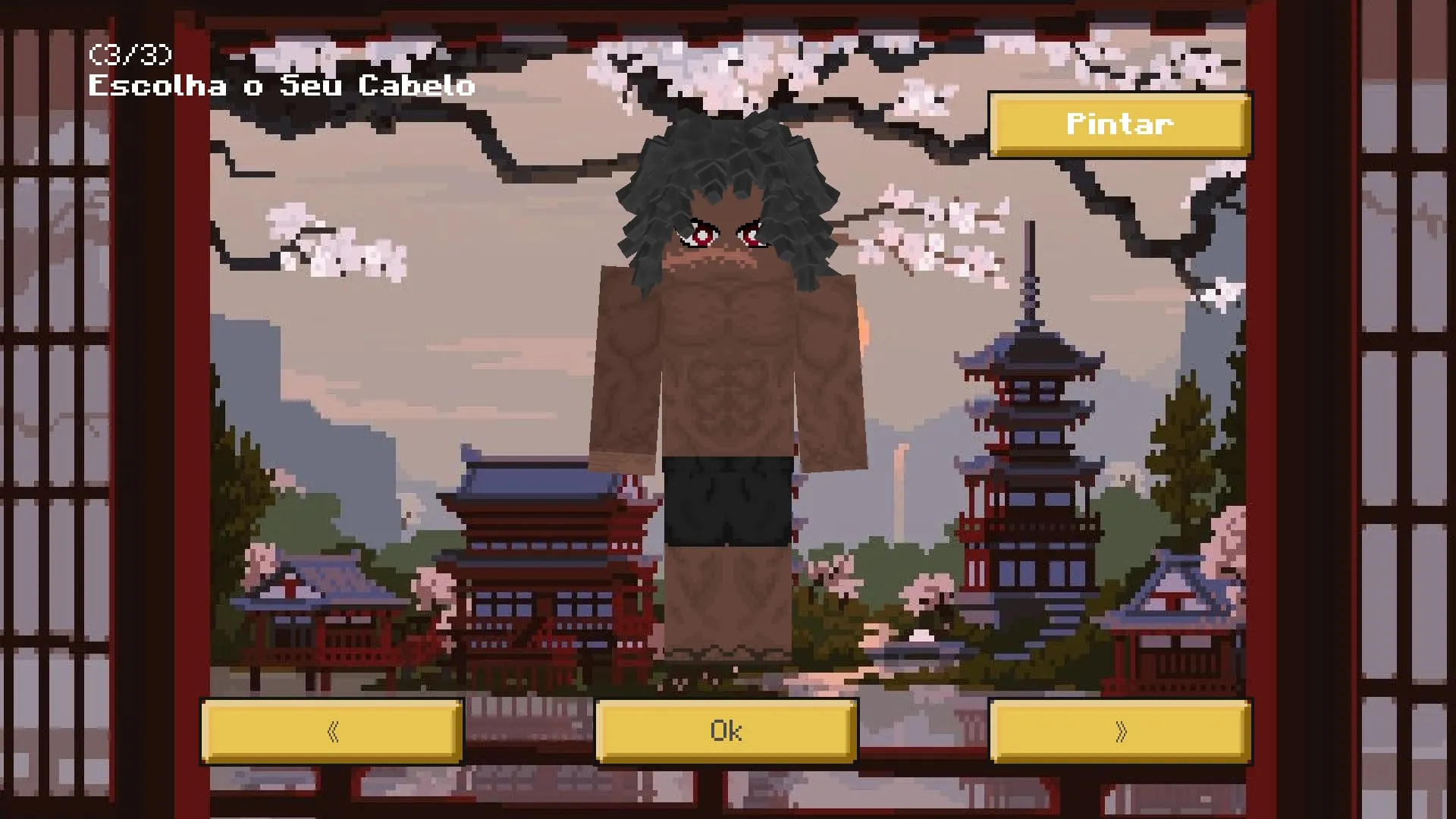 Второй тип волос