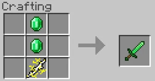 Крафт изумрудного меча