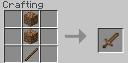 Крафт грязевого меча