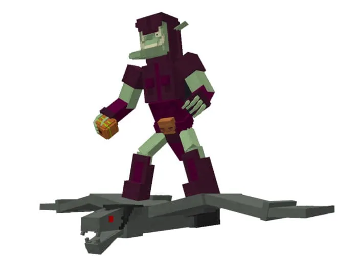 Гоблин на глайдере