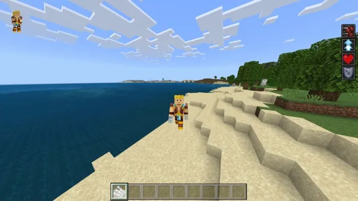 Игрок в когтях росомахи