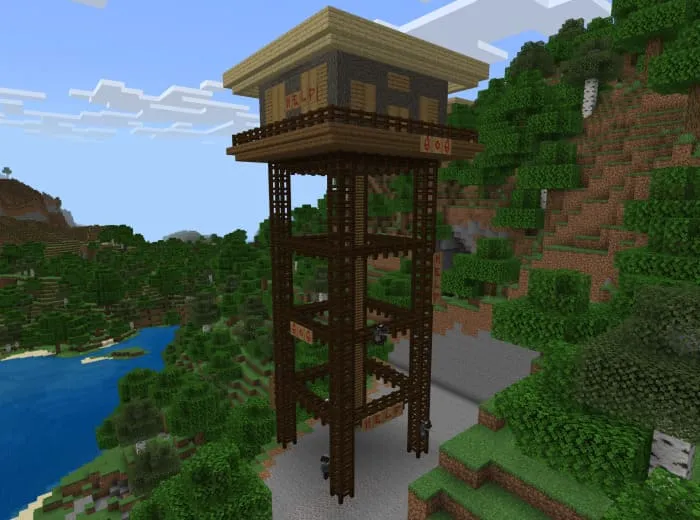 Структура сторожевая башня