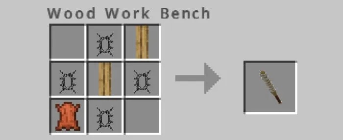 Крафт биты с проволкой