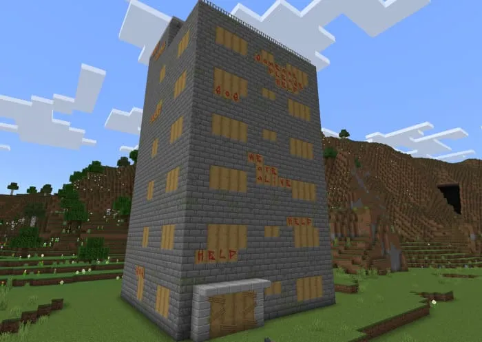 Структура большая башня