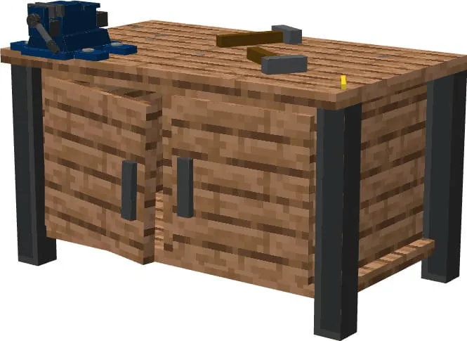 Деревянный верстак