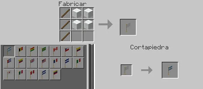 Крафт флага